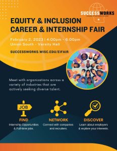 Equity and Inclusion Career and Internship Fair February 2, 2023
