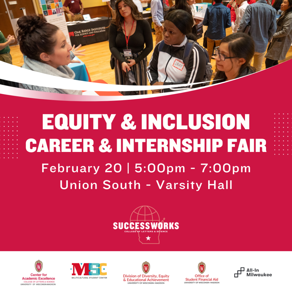 Equity & Inclusion Career & Internship Fair February 20, 2025