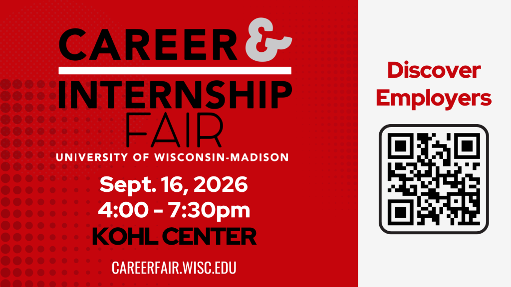 Career & Internship Fair Sept 16